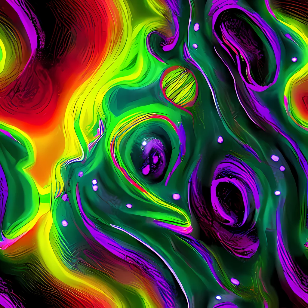 The Ultraviolet Lava pattern