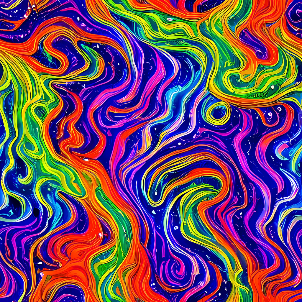 The Kaleidoscope Tide pattern