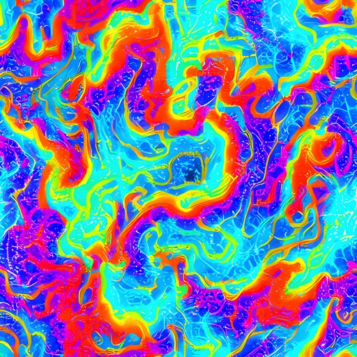 The Tangerine Labyrinth pattern