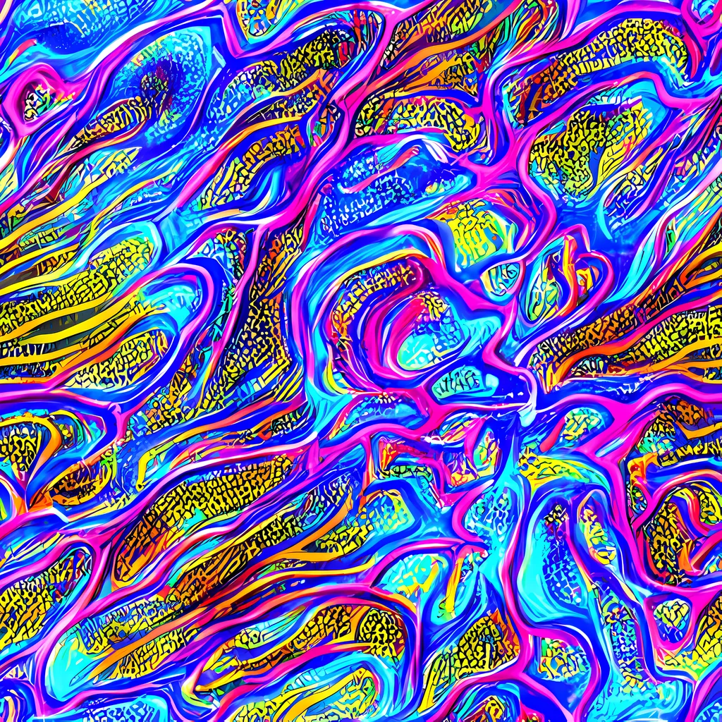 The Fluorescent Jungle pattern