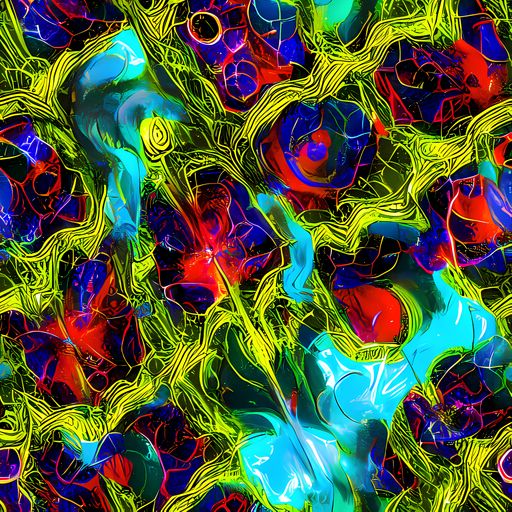 The Chromatic Vines pattern