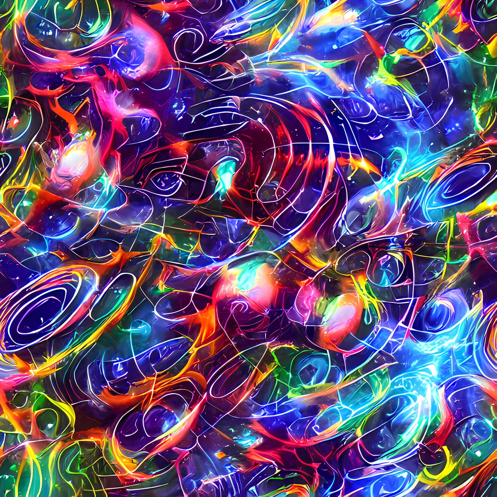The Molten Ribbon Reef pattern