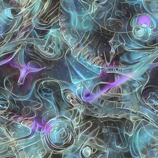 The Deep Space Opal pattern