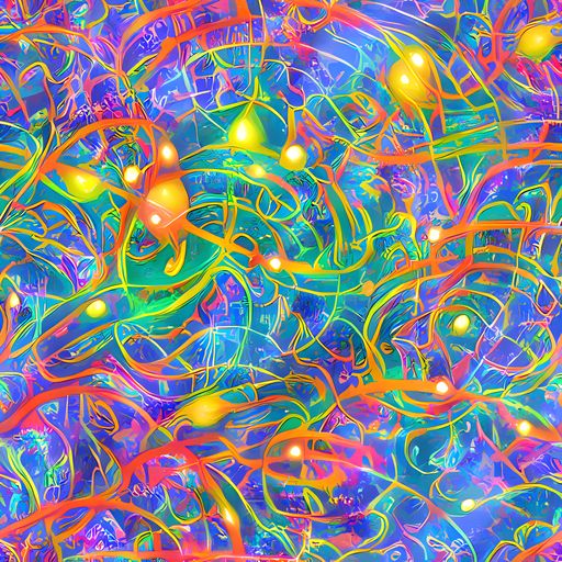 The Psychedelic Vines pattern