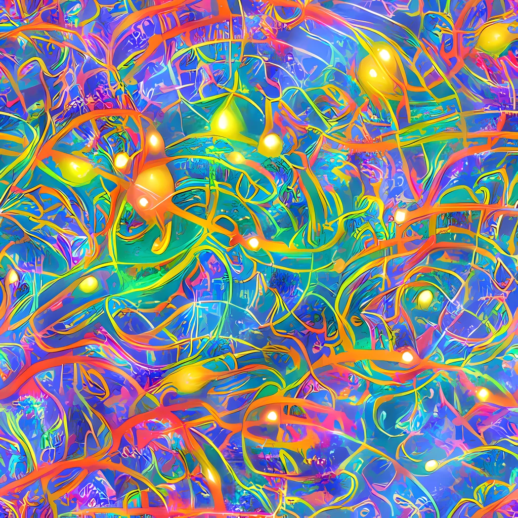 The Psychedelic Vines pattern