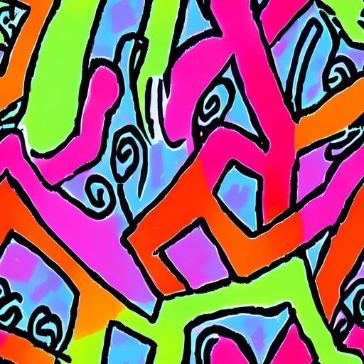 The Electric Mosaic pattern