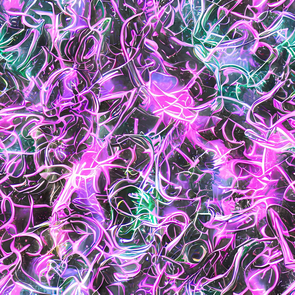 The Magenta Maze pattern