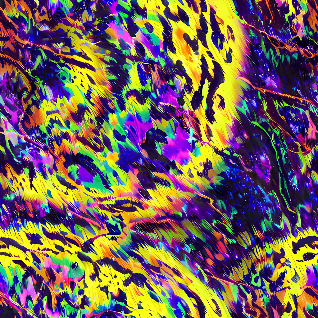 The Colorstorm Noir pattern