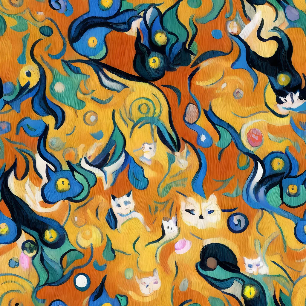 The Whimsical Feline Dance pattern