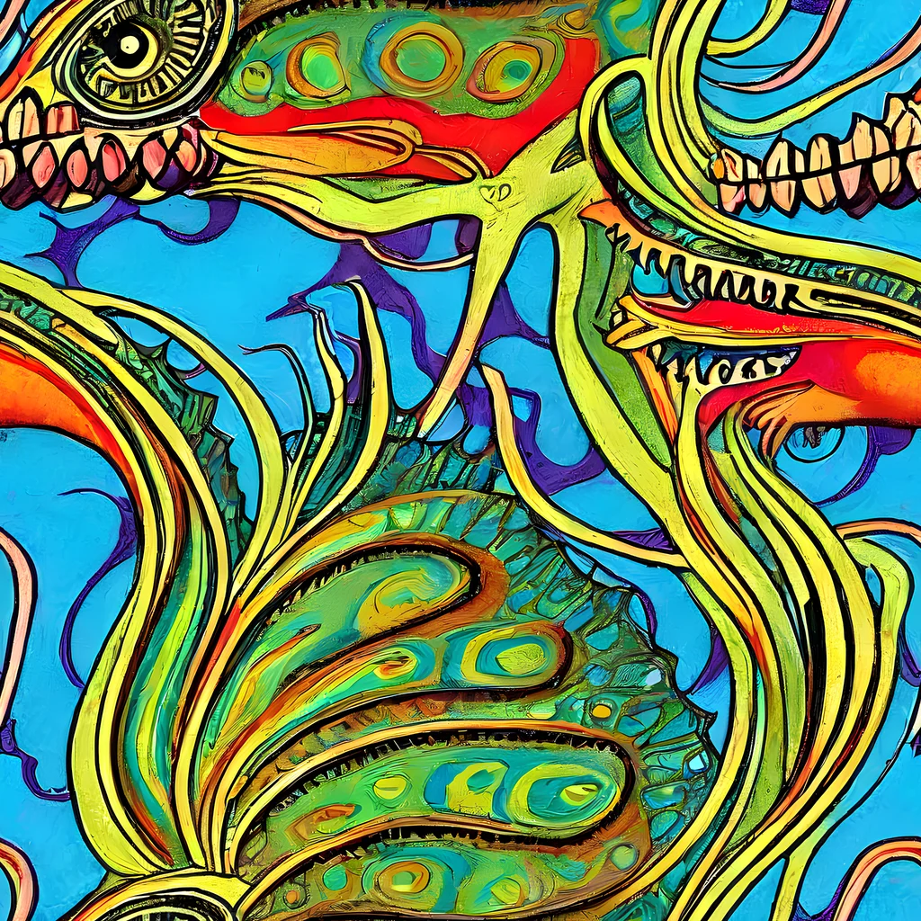The Psychedelic, Ettore Tito pattern
