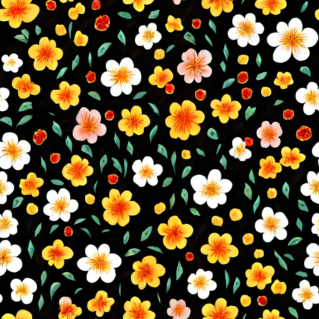 The Sunlit Blossoms pattern