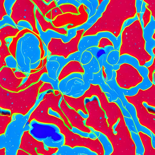 The Electric Bloom pattern