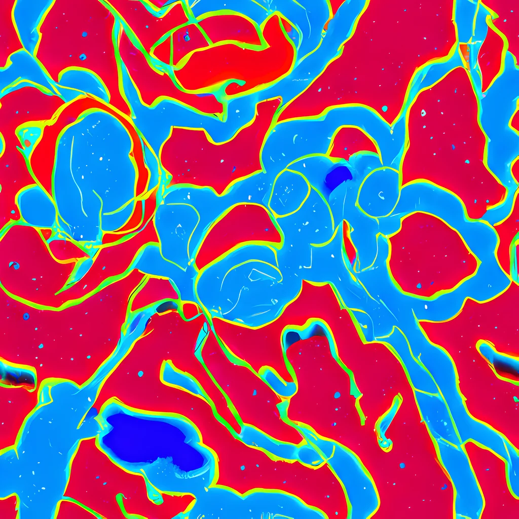 The Electric Bloom pattern