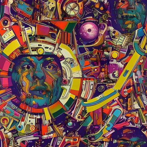 The Cosmic Collage pattern