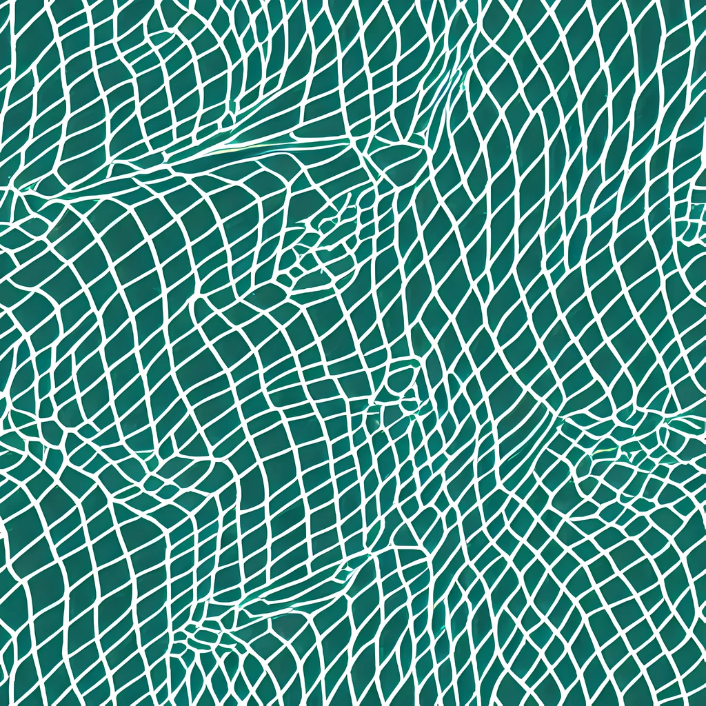 The Oceanic Twine pattern
