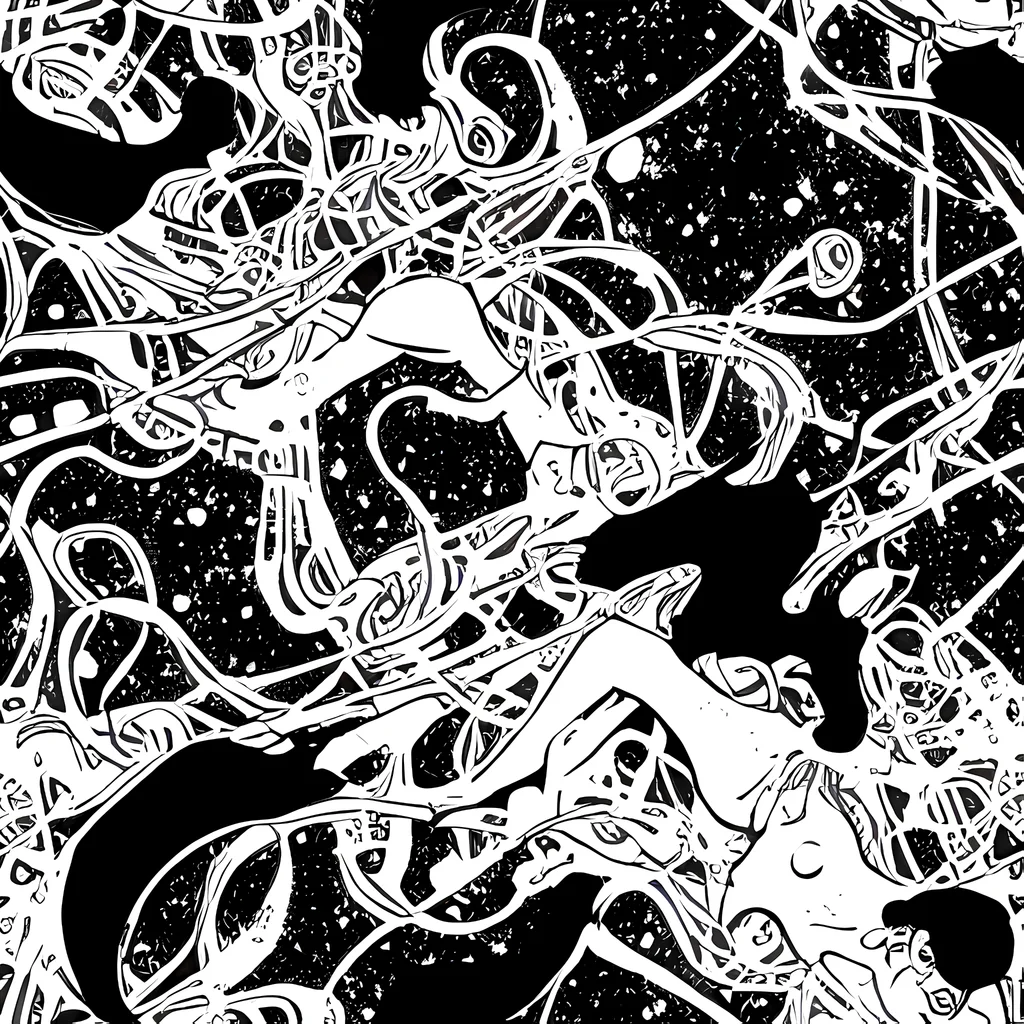 The Chaos in Black pattern