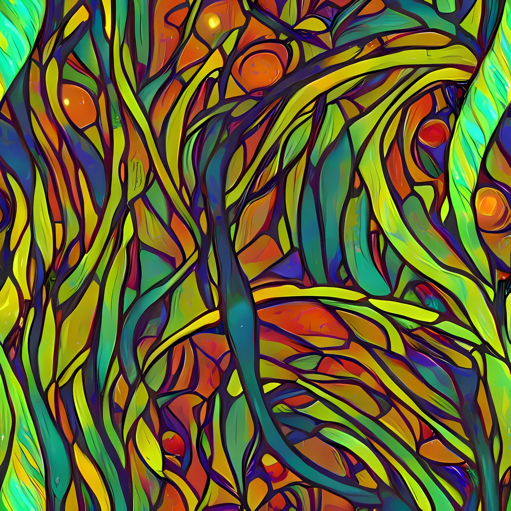 The Cosmic Garden pattern