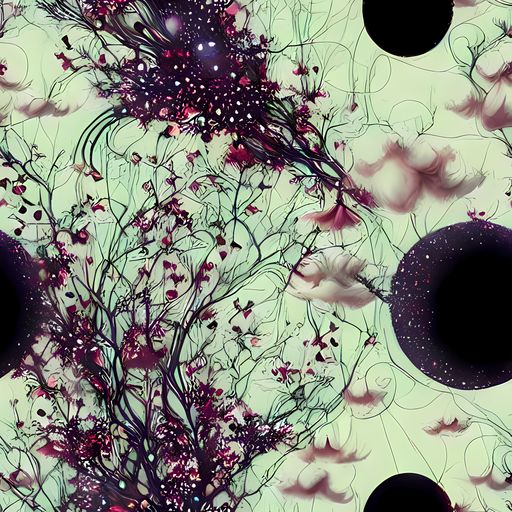 The Celestial Bloom pattern