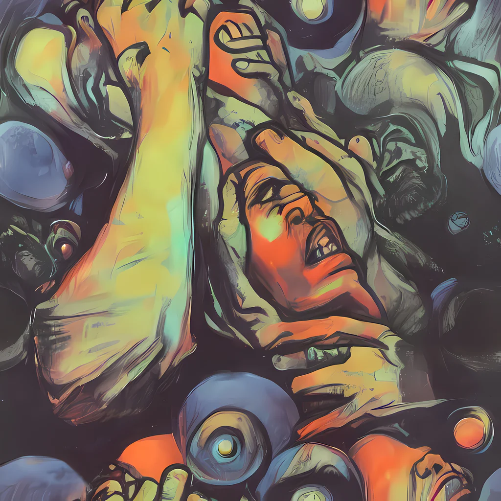 The Cosmic Scream pattern