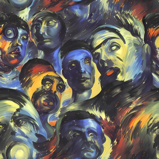 The Cosmic Visages pattern