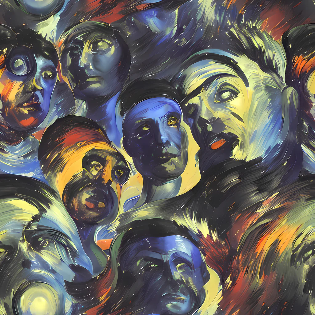 The Cosmic Visages pattern