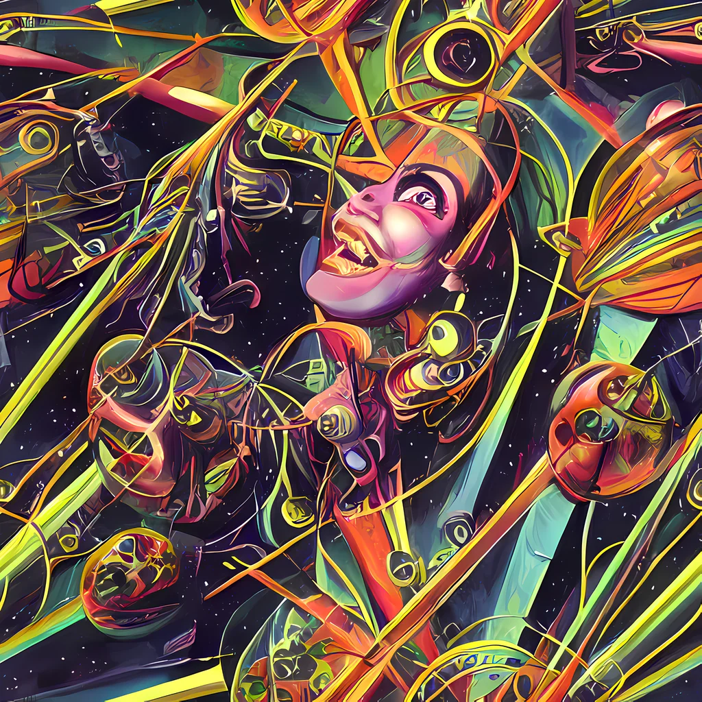 The Psychedelic Deep Space pattern