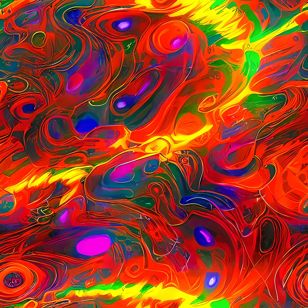 The Blampied Blaze pattern
