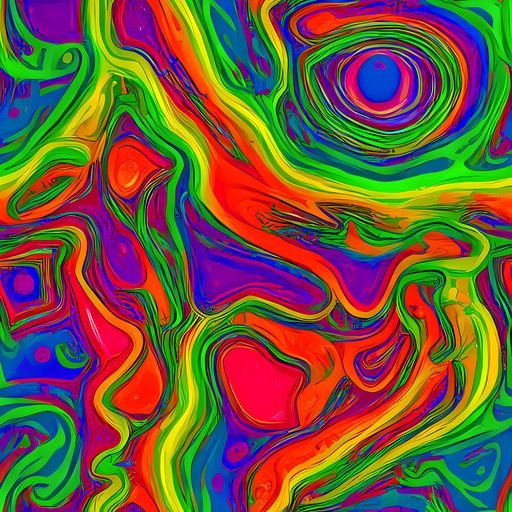 The Psychedelic Waves pattern