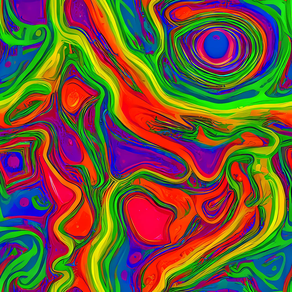 The Psychedelic Waves pattern