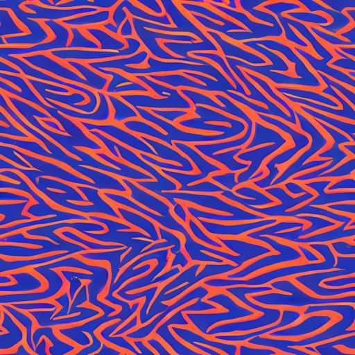 The Sapphire Swirl pattern