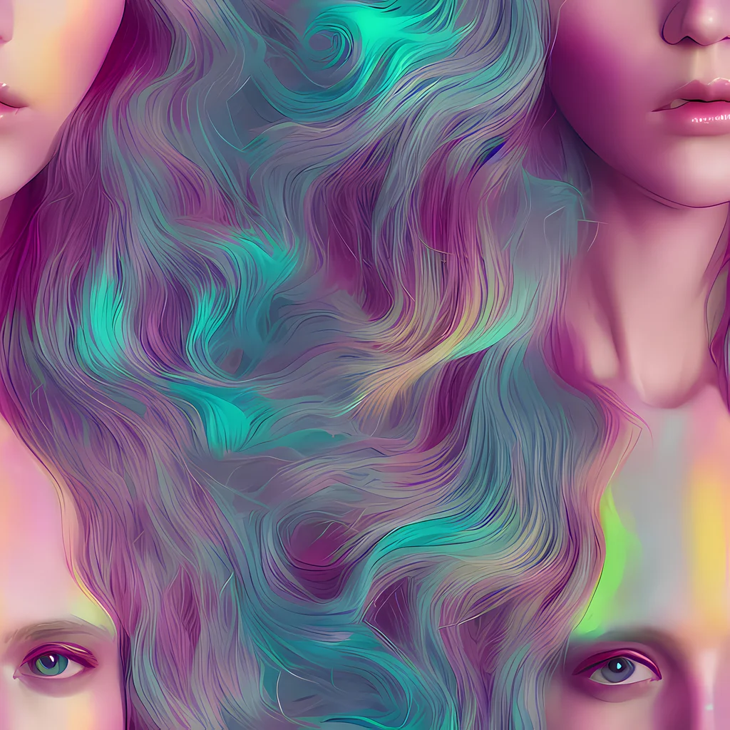 The Surreal Tresses pattern