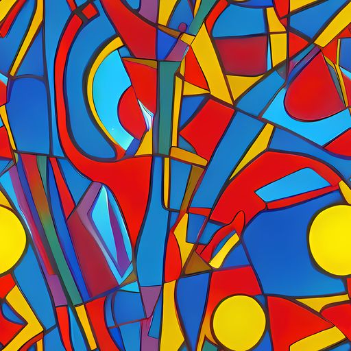 The Mondrian Maze pattern