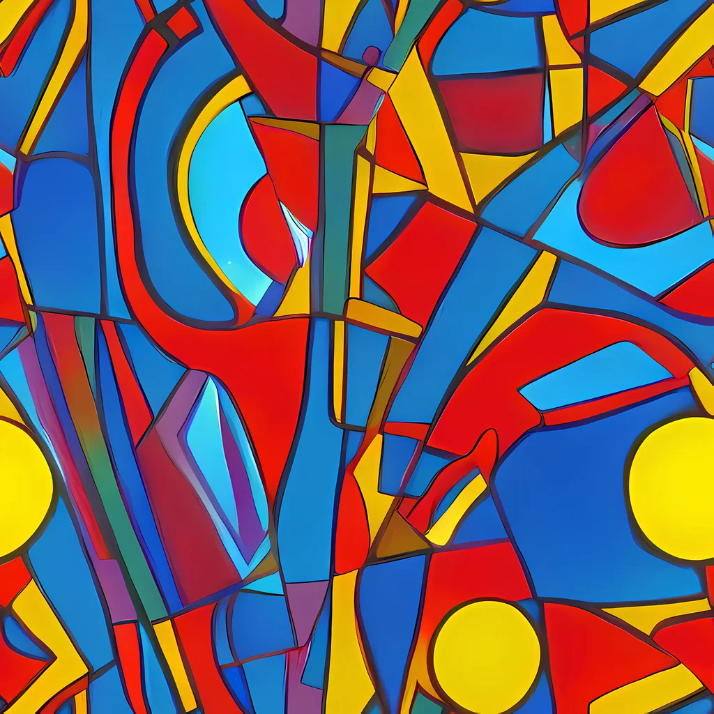 The Mondrian Maze pattern