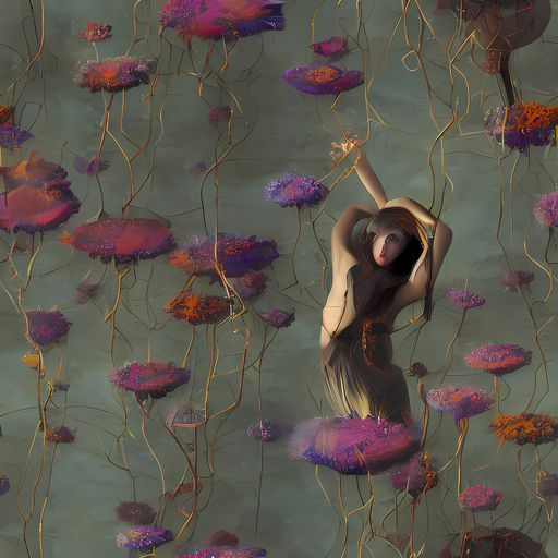 The Ethereal Bloom pattern
