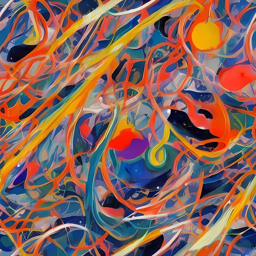 The Vivid Tangle pattern
