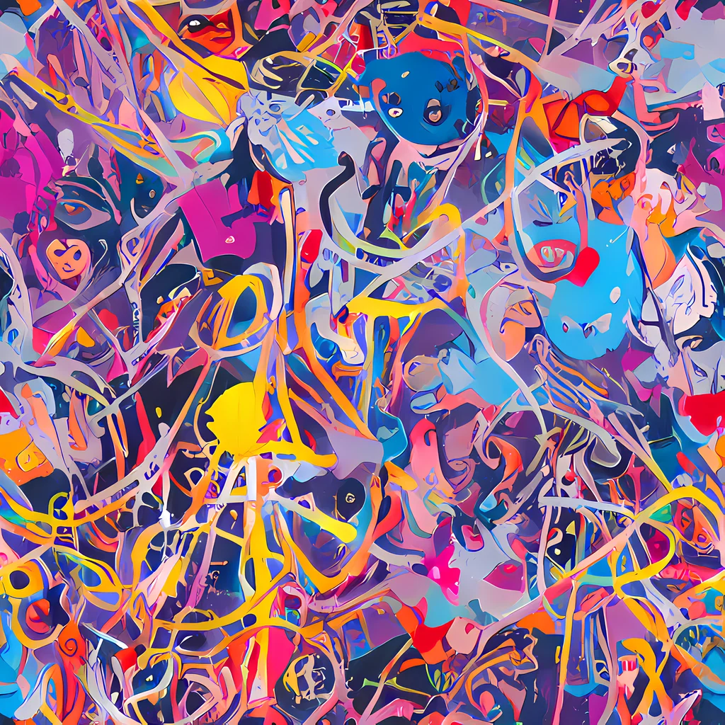 The Vibrant Fusion pattern