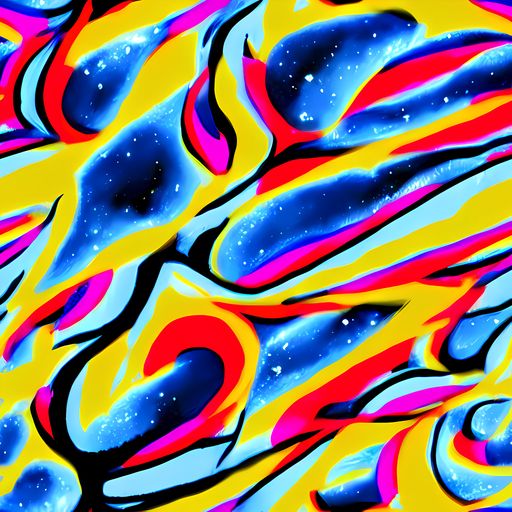 The Electric Dreamscape pattern