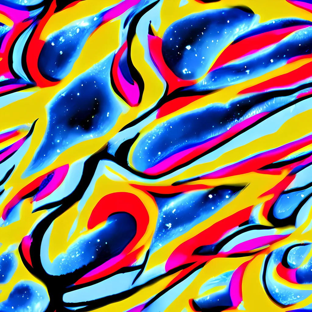 The Electric Dreamscape pattern