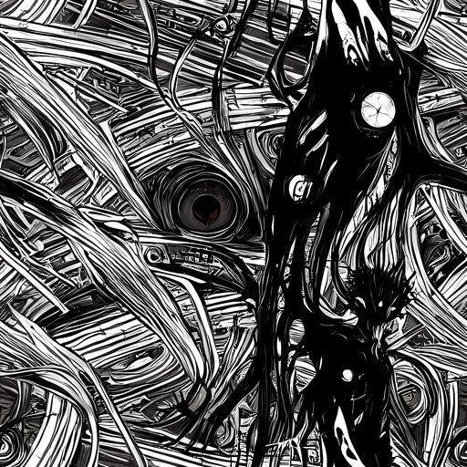 The Mesmeric Tangles pattern
