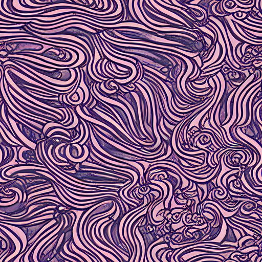 The Lavender Labyrinth pattern