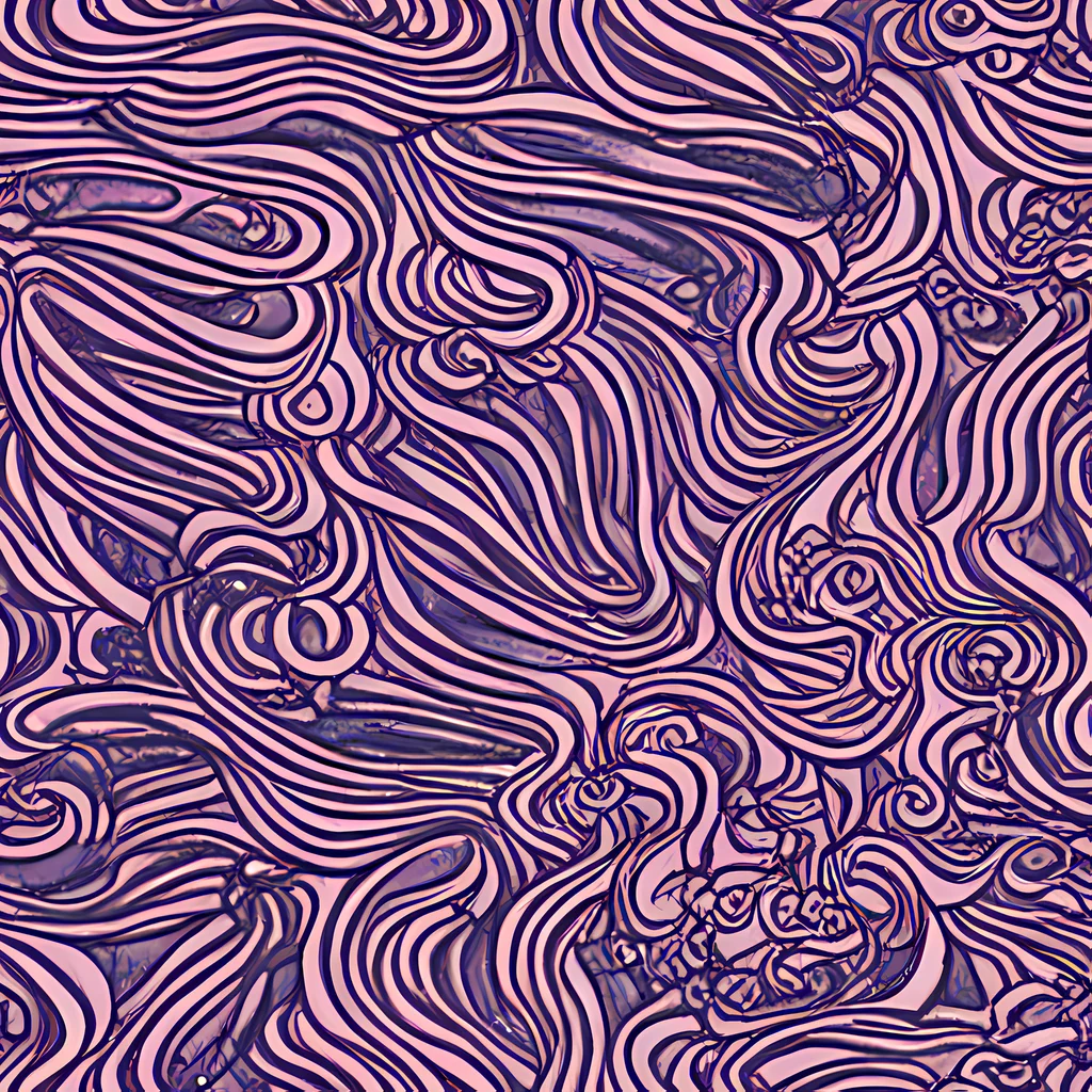 The Lavender Labyrinth pattern