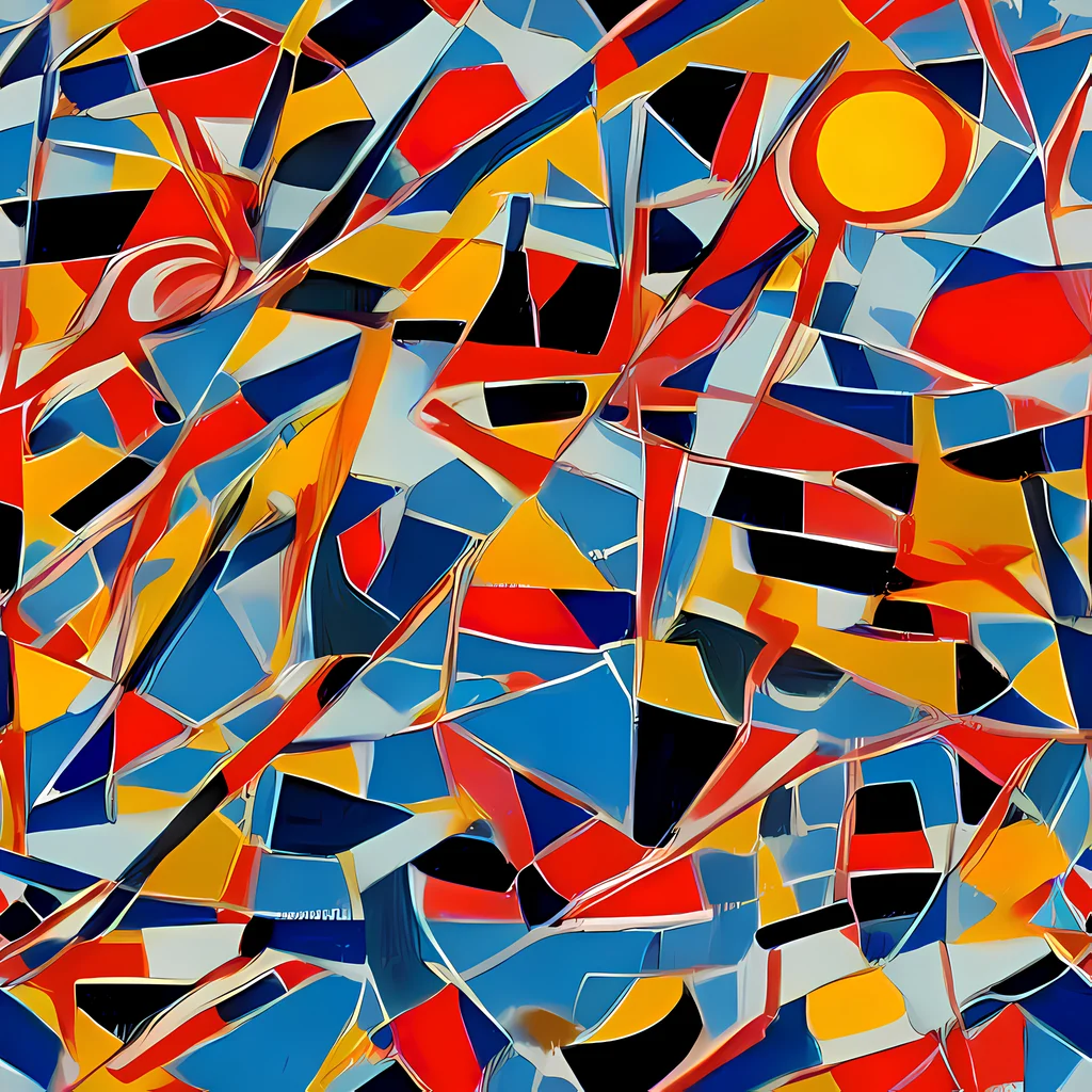 The Abstract Mingle pattern