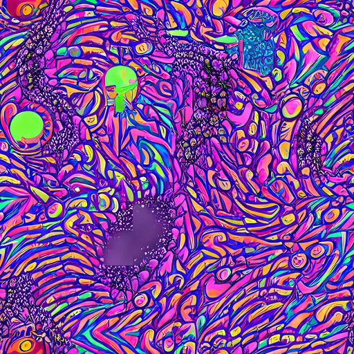 The Psychedelic Bloom pattern
