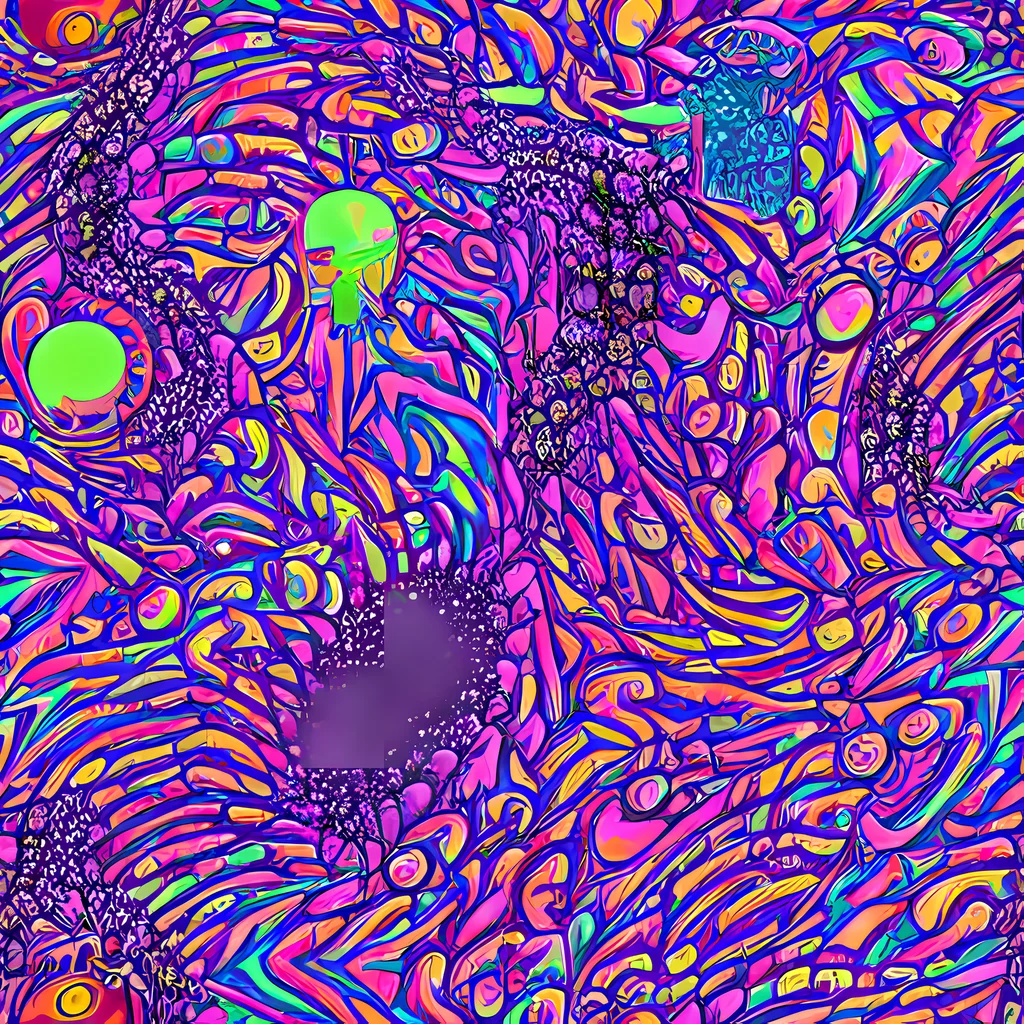 The Psychedelic Bloom pattern