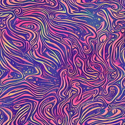 The Electric Paisley pattern