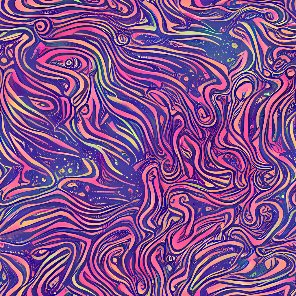 The Electric Paisley pattern