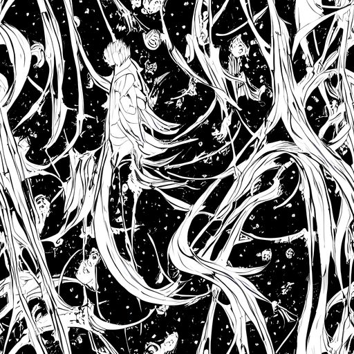 The Nocturne Vines pattern