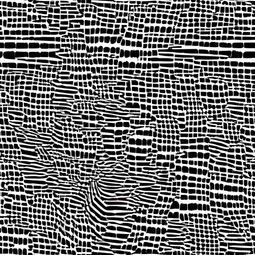 The Monochrome Mosaic pattern