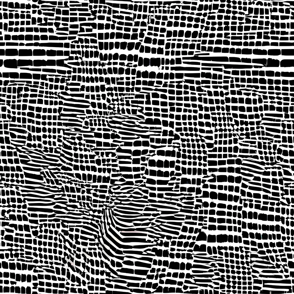 The Monochrome Mosaic pattern