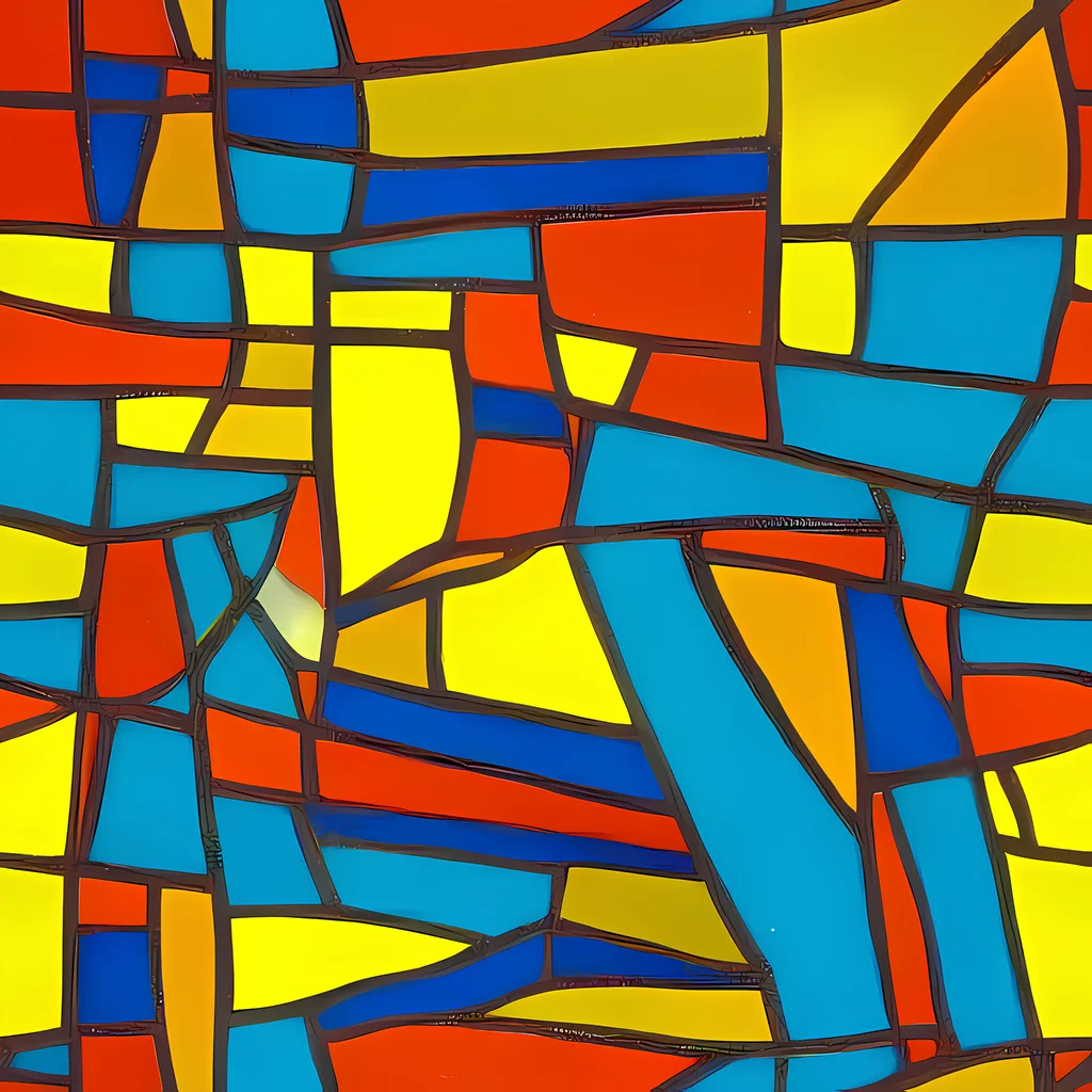 The Mondrian Mesh pattern